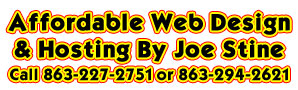 Affordable Website Design & Hosting in Polk County by Joe Stine